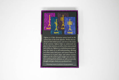 Ogham: 25-Card Deck and 192-Page Guidebook