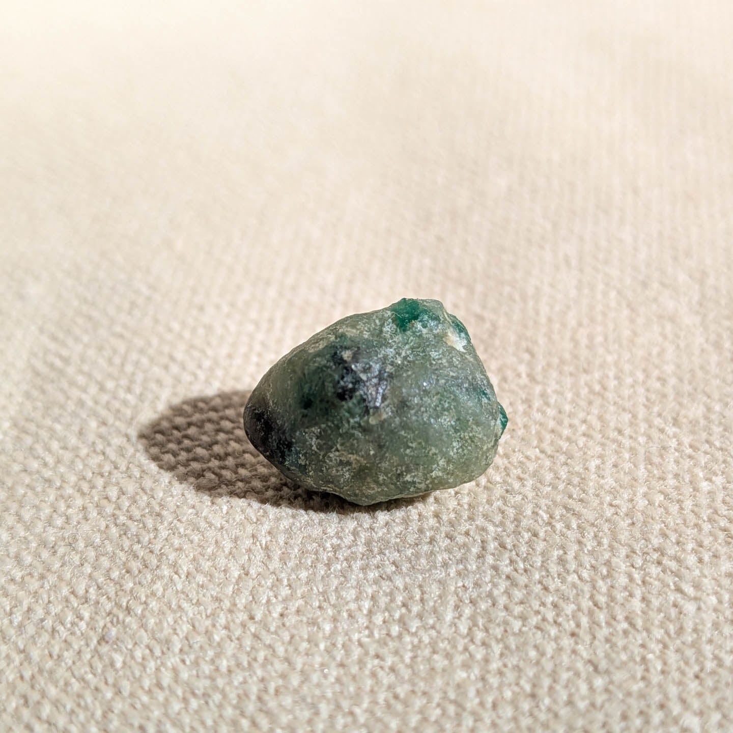 Tiny natural crystals - Emerald, Ruby, Sapphire