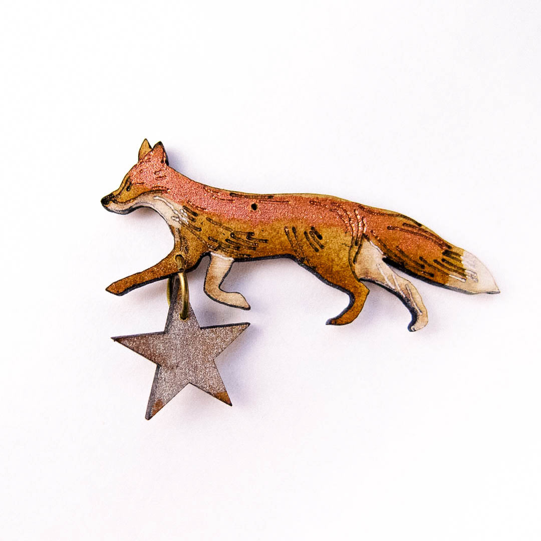 Fox and Star Candle Carousel by Lily Faith