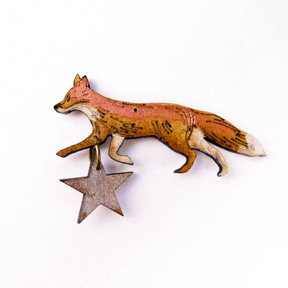 Fox and Star Candle Carousel by Lily Faith