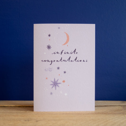 Infinite Congratulations Card by Sister Paper Co.